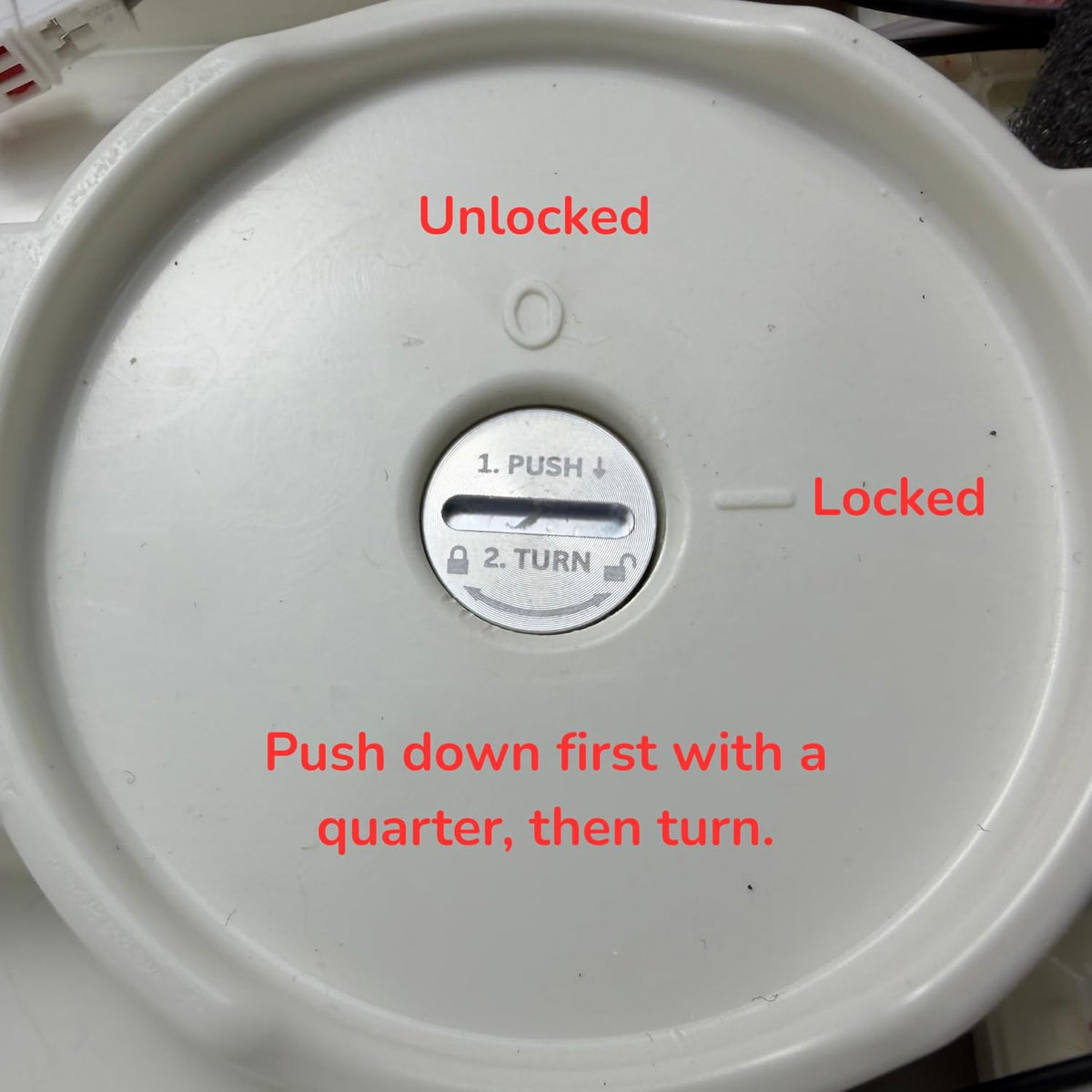 Center Locking Pin for SNOO Smart Sleeper, 2018+
