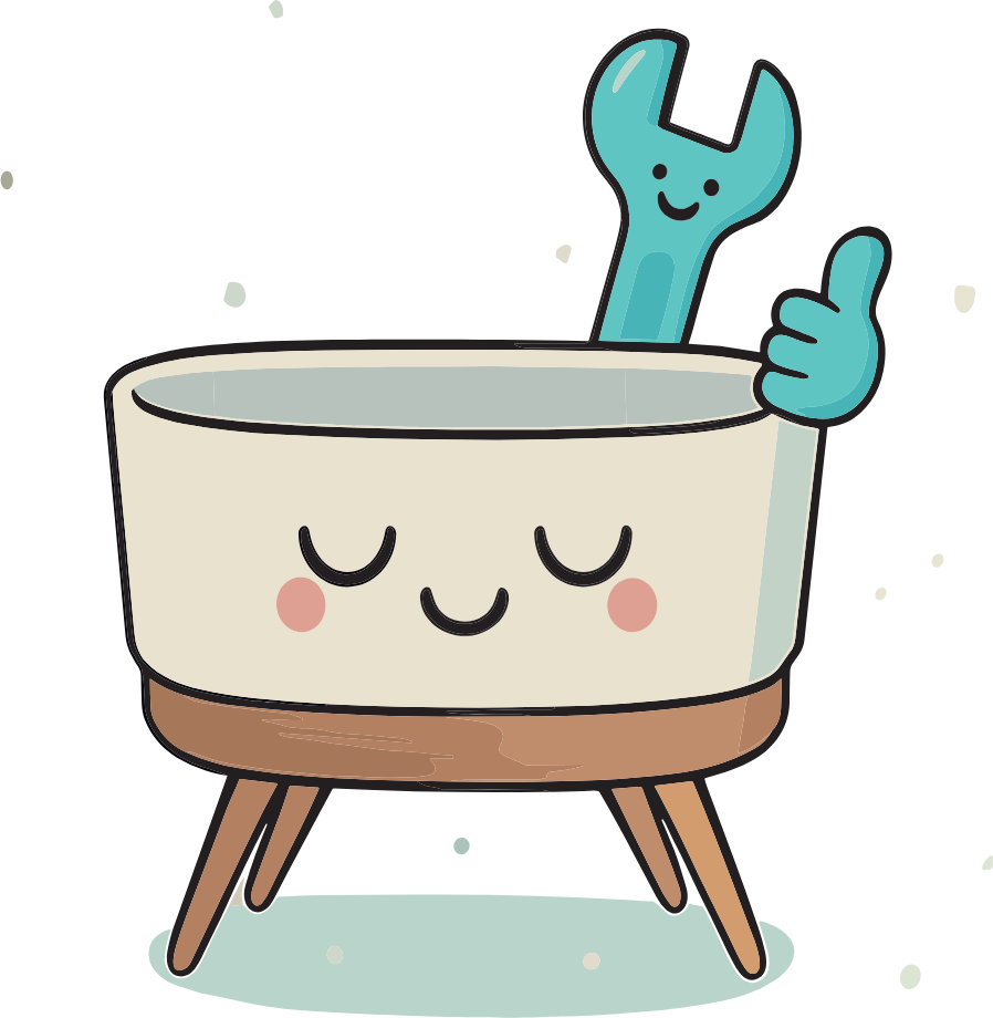 SnoozyFix character logo